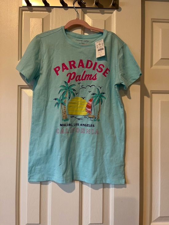 J. Crew Other - crewcuts Kids 'Paradise Palms' Graphic T-shirt, XL, NWT
